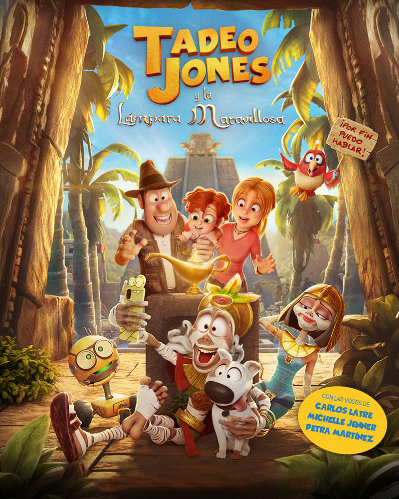 Tadeo Jones y la lámpara maravillosa